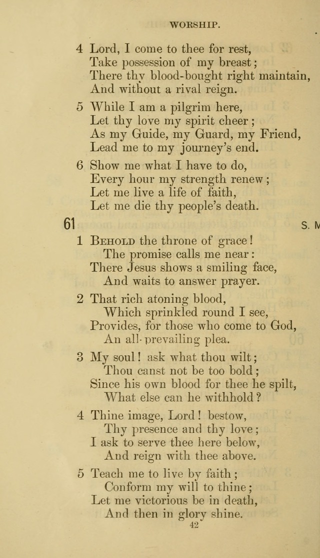 The Presbyterian Hymnal page 42