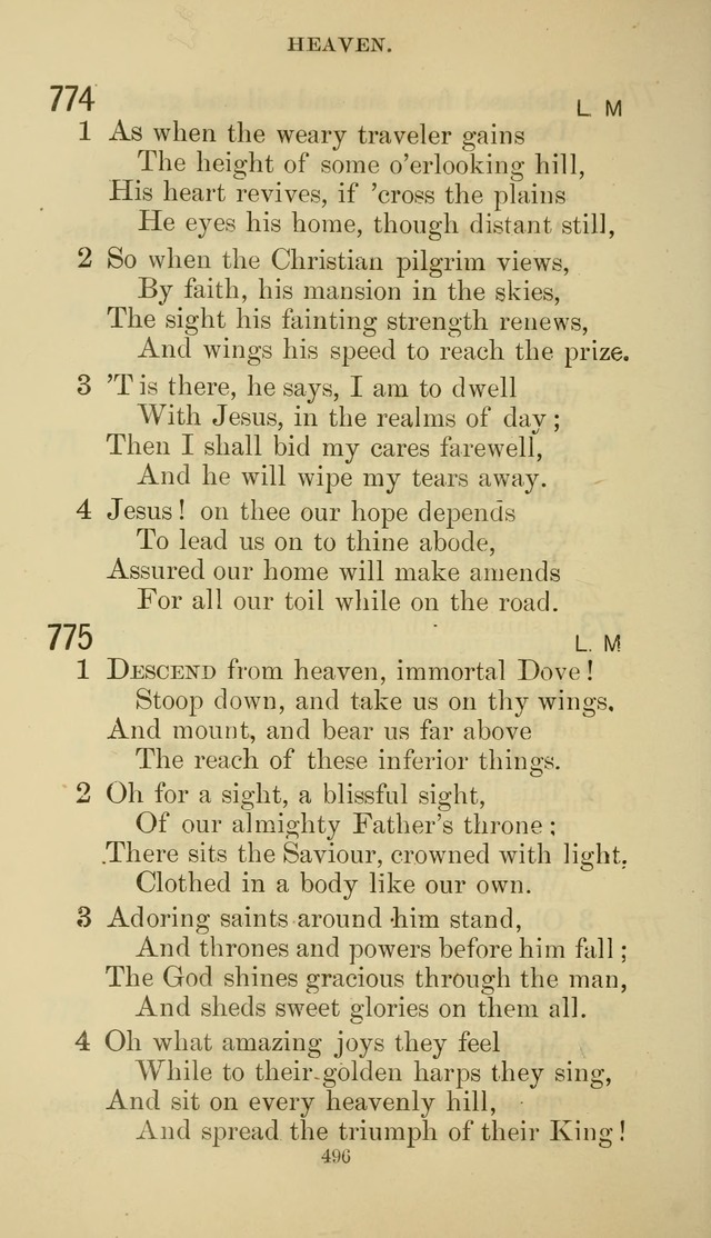 The Presbyterian Hymnal page 496