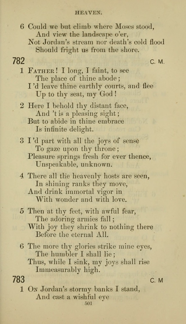 The Presbyterian Hymnal page 501