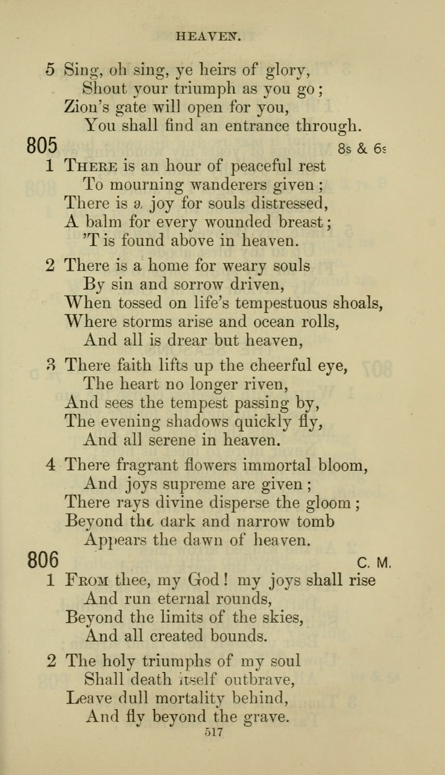 The Presbyterian Hymnal page 517