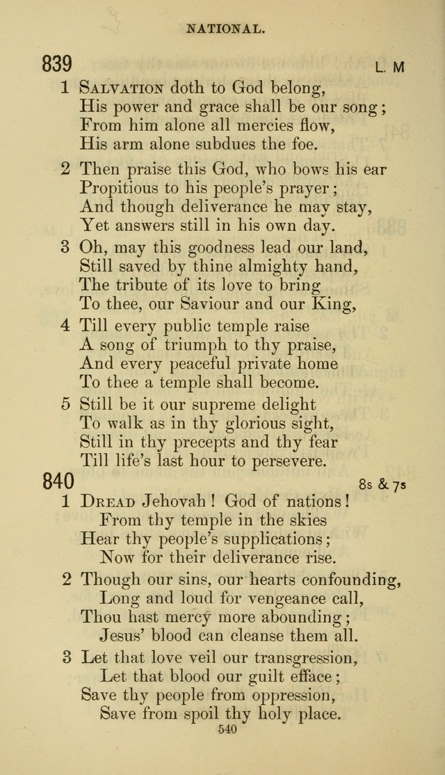 The Presbyterian Hymnal page 540