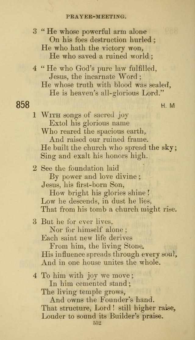 The Presbyterian Hymnal page 552