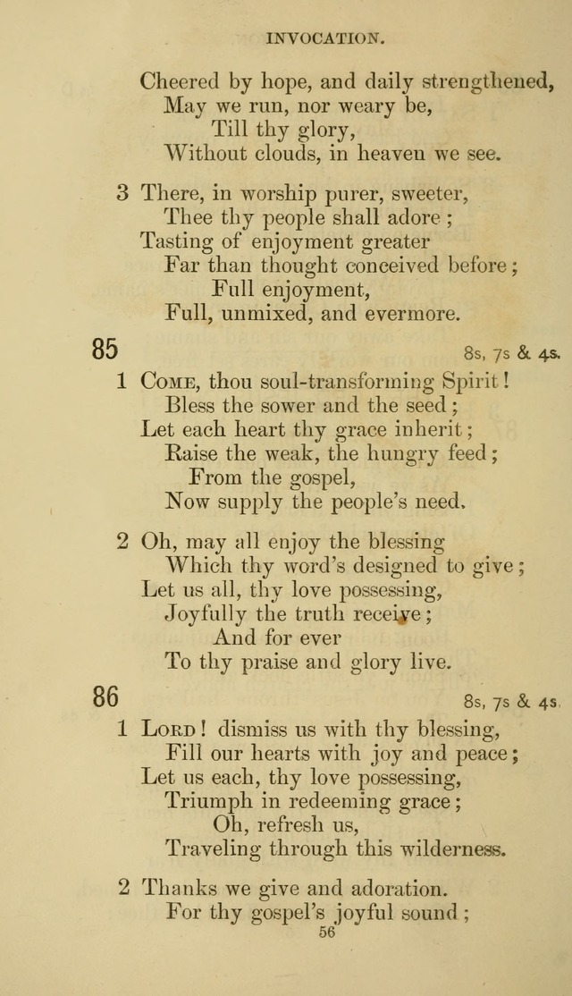 The Presbyterian Hymnal page 56