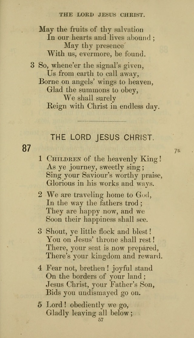 The Presbyterian Hymnal page 57