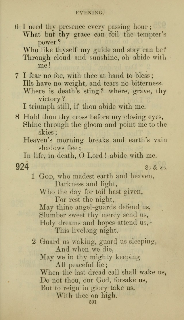 The Presbyterian Hymnal page 591