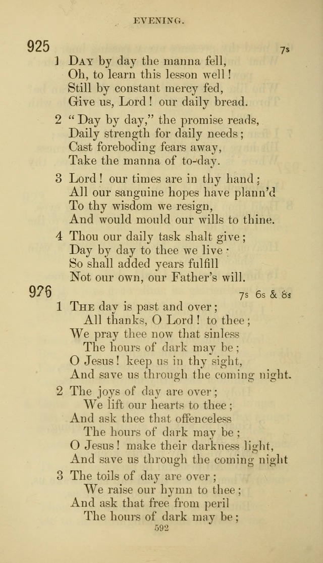 The Presbyterian Hymnal page 592