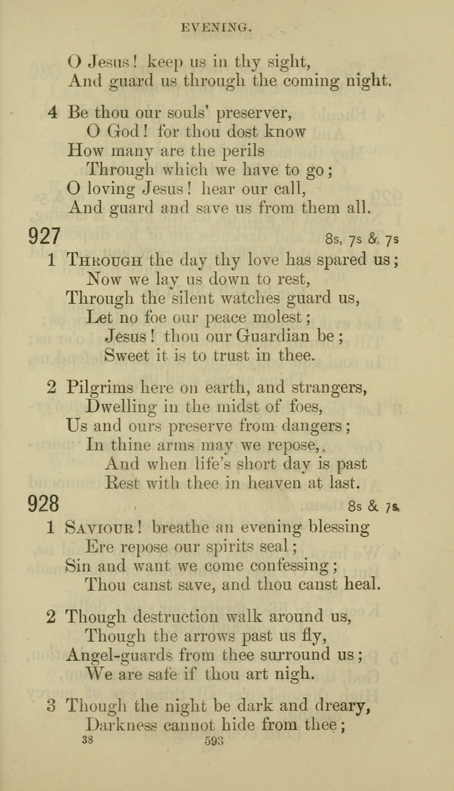 The Presbyterian Hymnal page 593