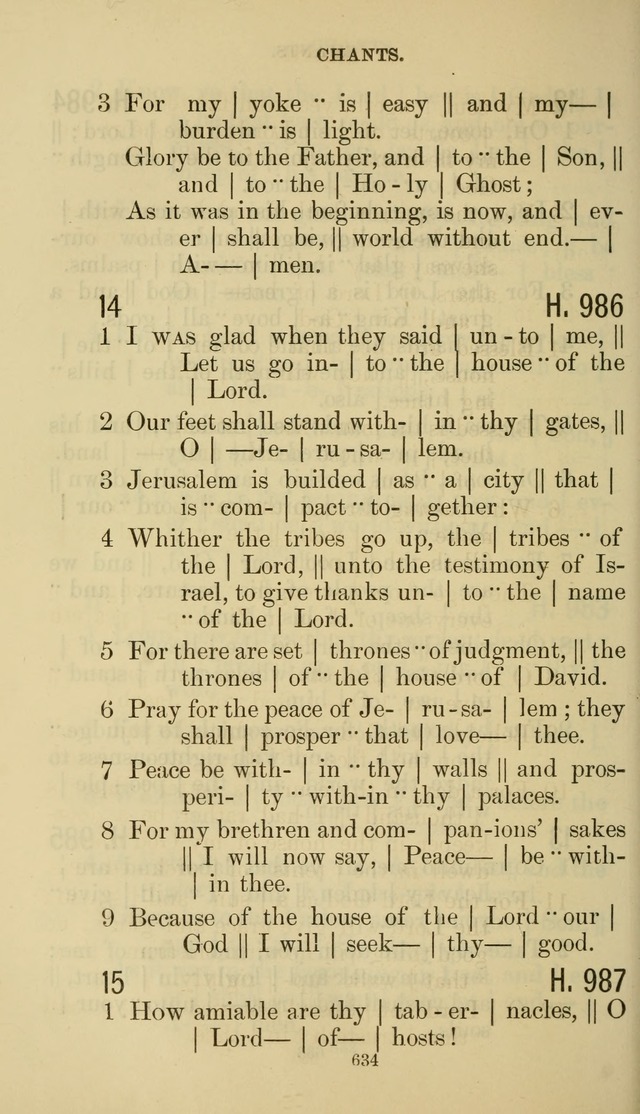 The Presbyterian Hymnal page 634