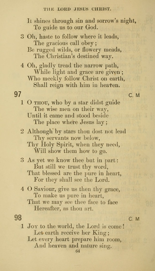 The Presbyterian Hymnal page 64