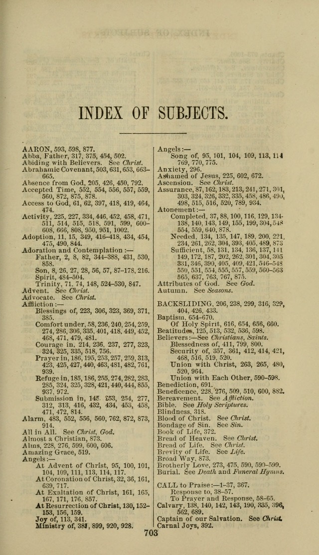 The Presbyterian Hymnal page 705