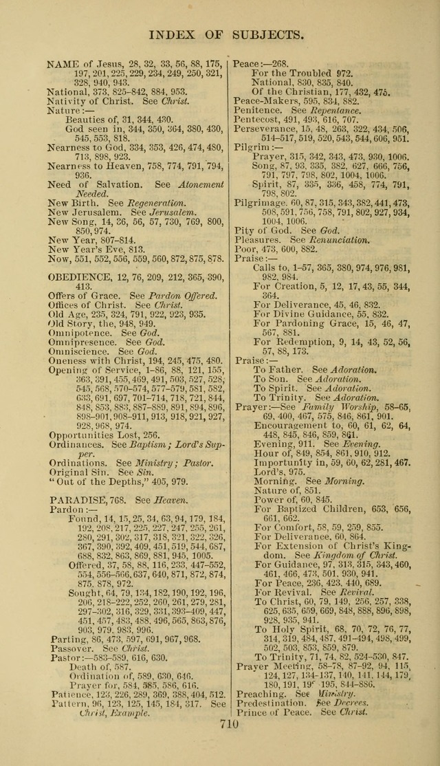 The Presbyterian Hymnal page 712