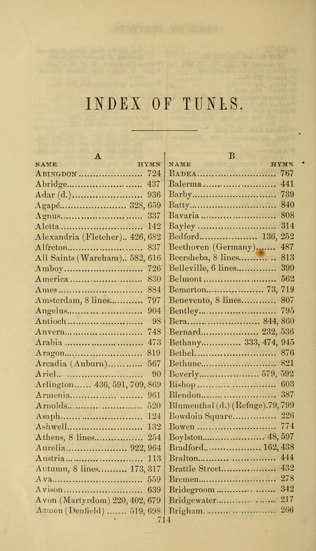 The Presbyterian Hymnal page 716