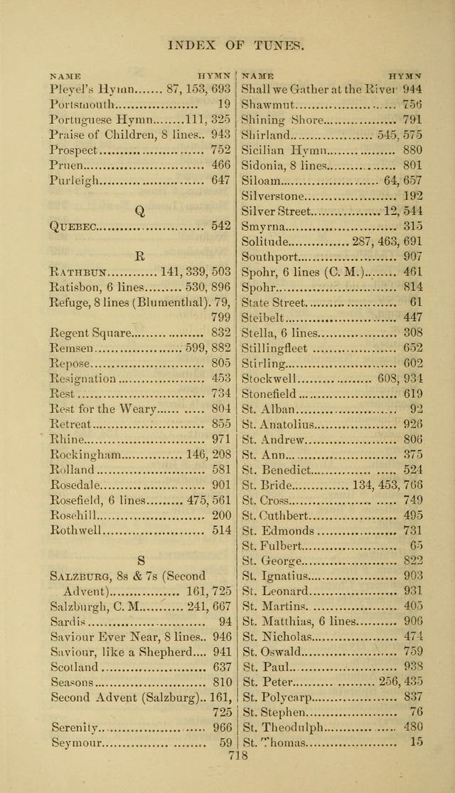 The Presbyterian Hymnal page 720