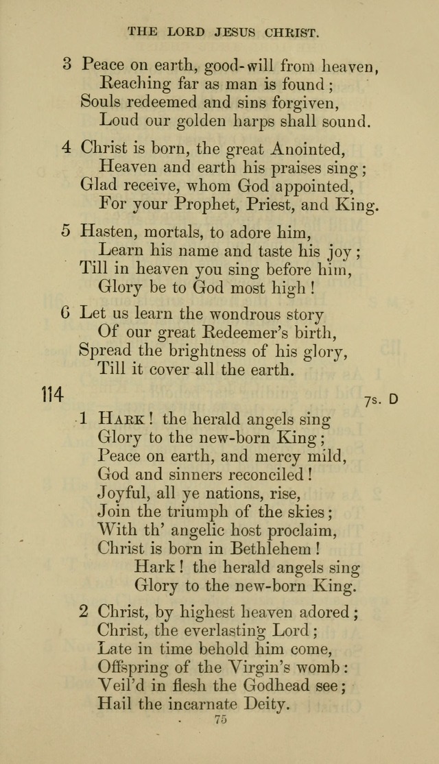 The Presbyterian Hymnal page 75