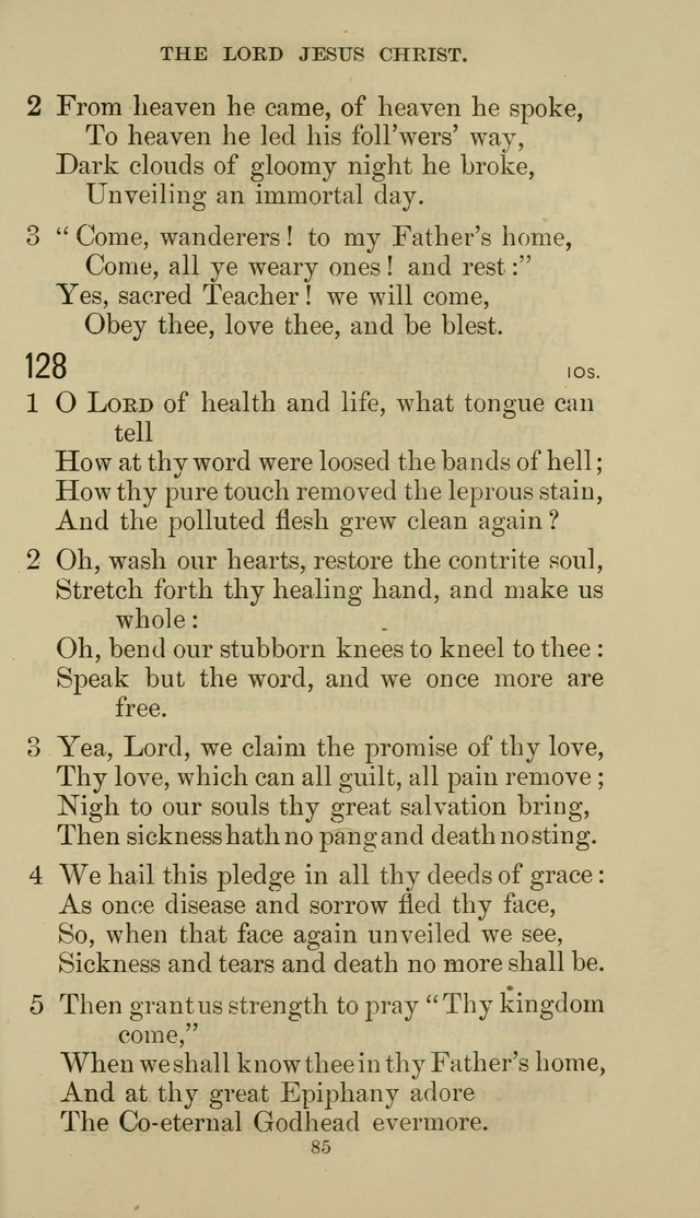 The Presbyterian Hymnal page 85