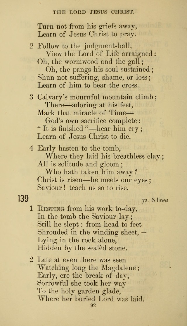 The Presbyterian Hymnal page 92