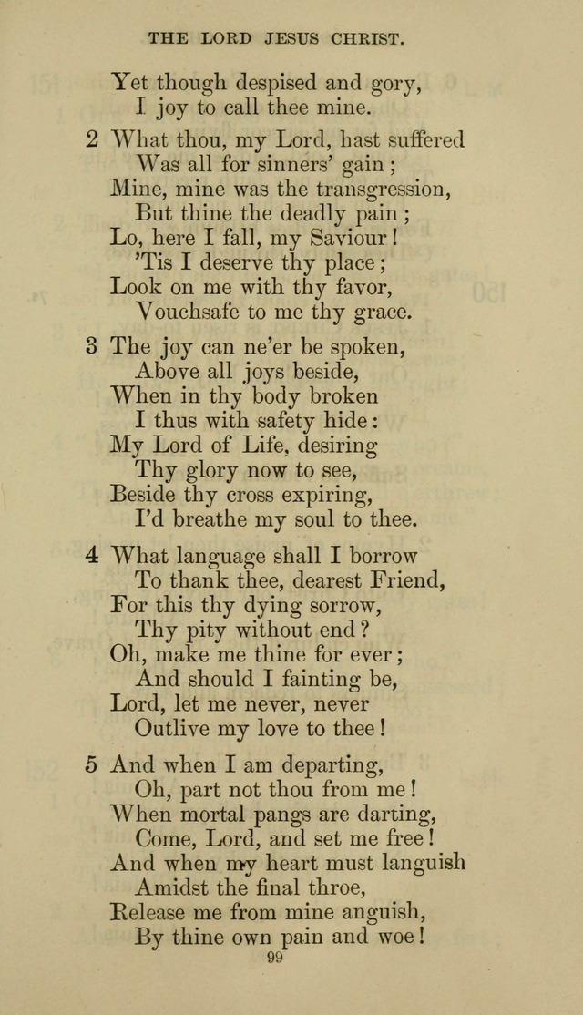 The Presbyterian Hymnal page 99