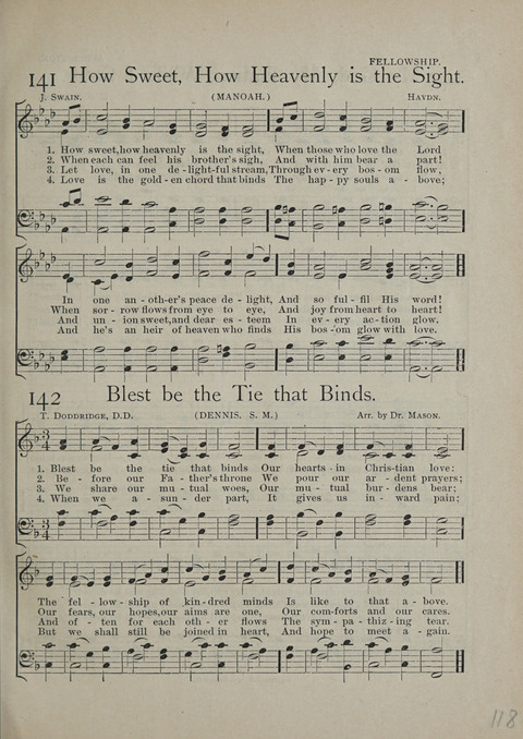 Praise in Song: for the Sunday school, the prayer meeting and the home page 113