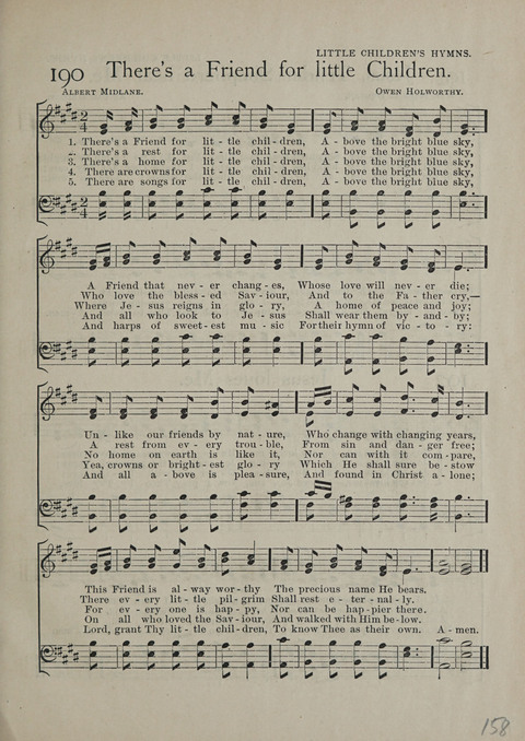 Praise in Song: for the Sunday school, the prayer meeting and the home page 153