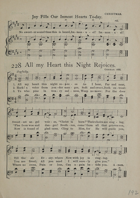 Praise in Song: for the Sunday school, the prayer meeting and the home page 187