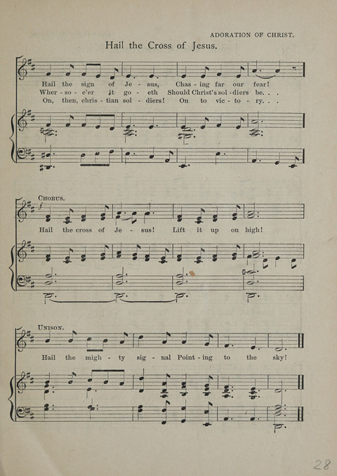 Praise in Song: for the Sunday school, the prayer meeting and the home page 23