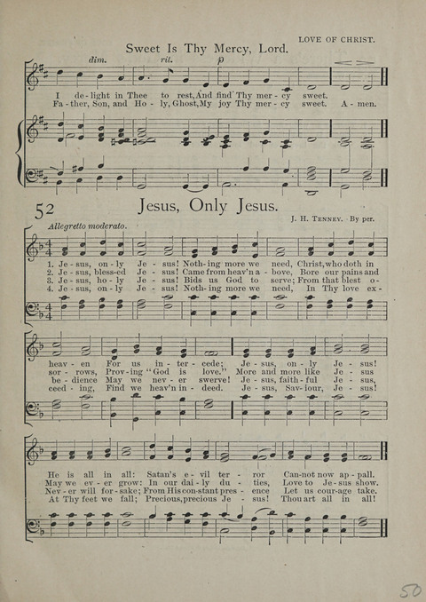 Praise in Song: for the Sunday school, the prayer meeting and the home page 45