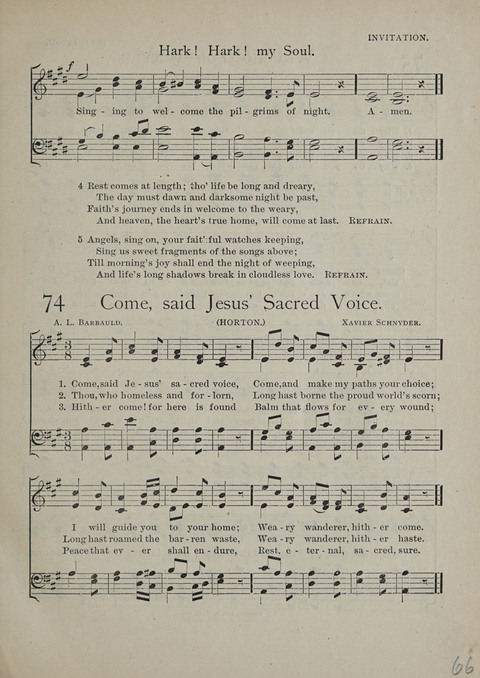 Praise in Song: for the Sunday school, the prayer meeting and the home page 61