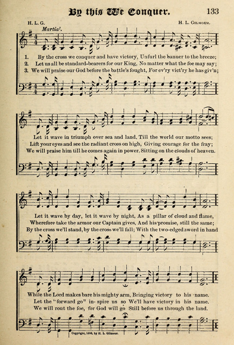 Praise in Song: a collection of hymns and sacred melodies page 133