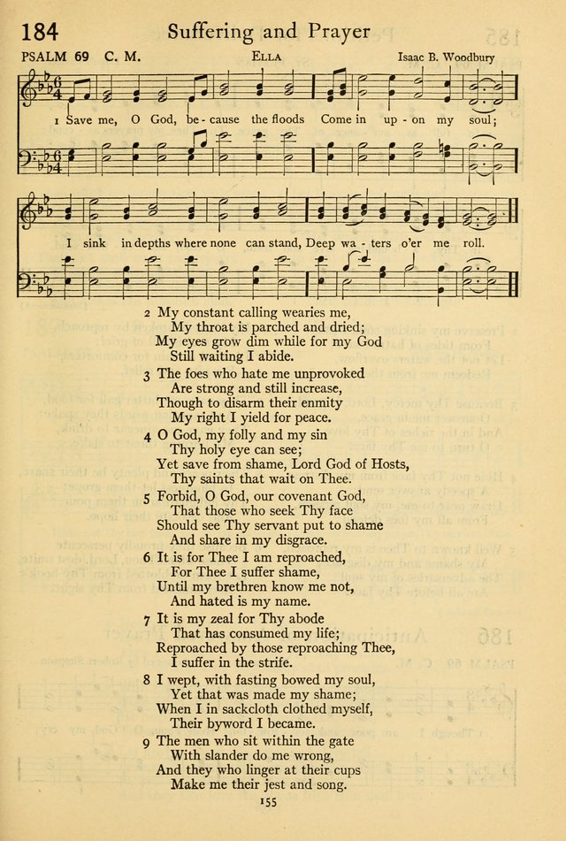 The Psalter: with responsive readings page 157