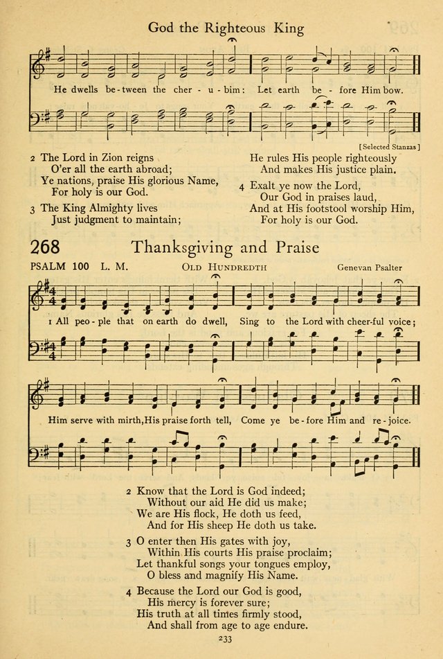 The Psalter: with responsive readings page 235