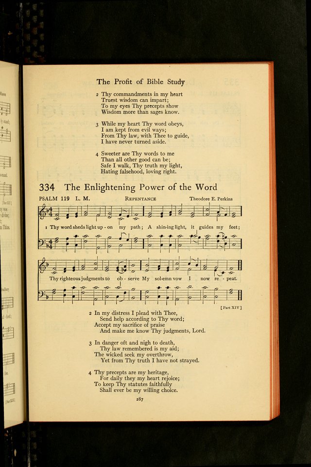 The Psalter: with responsive readings page 291