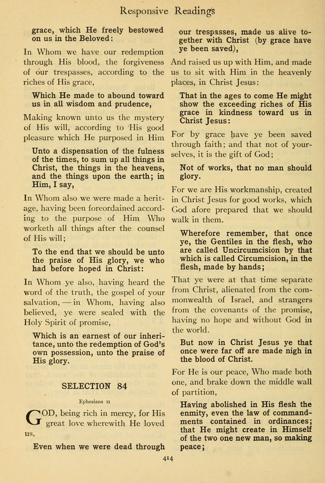 The Psalter: with responsive readings page 418