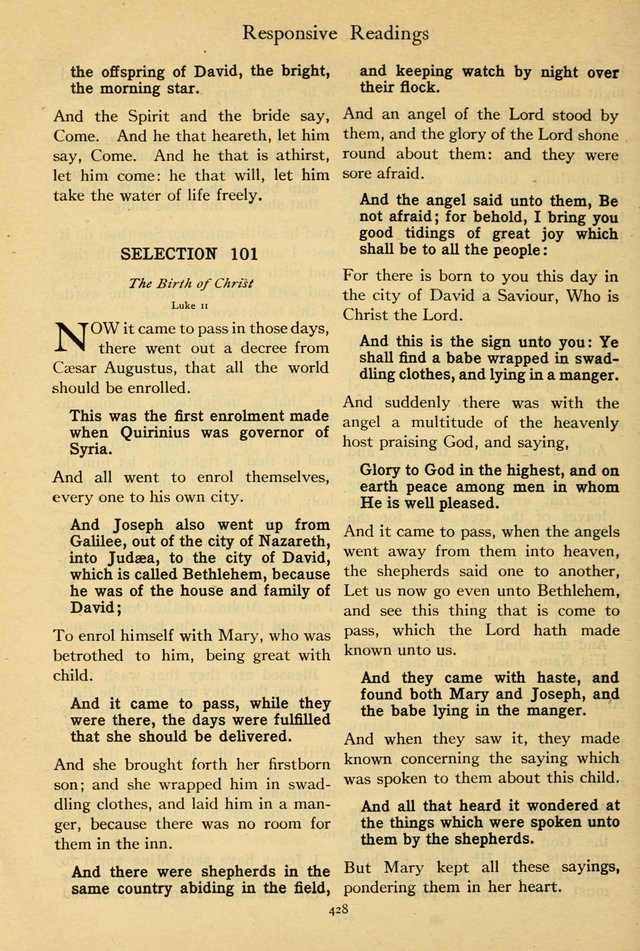 The Psalter: with responsive readings page 432