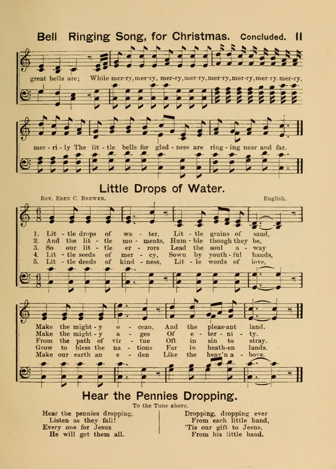 Primary Songs No. 2: for the primary class in the sabbath school and for use in the home, the kindergarten and day school page 11