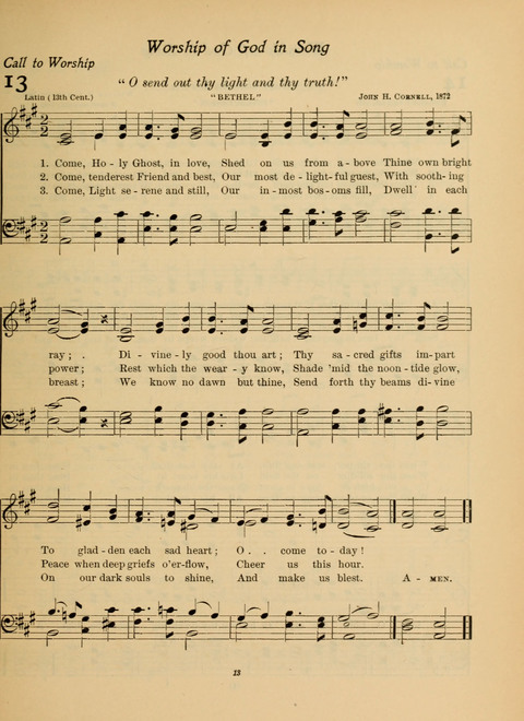 Pilgrim Songs (Number Two) page 13