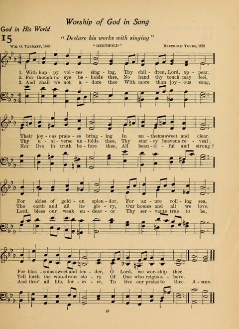 Pilgrim Songs (Number Two) page 15