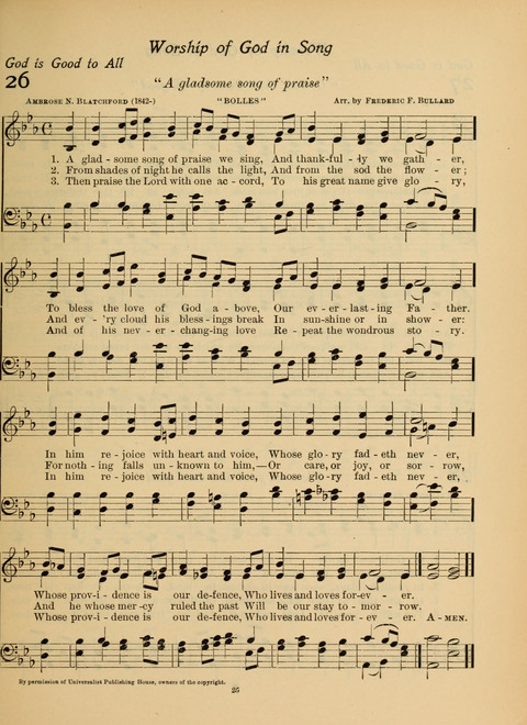 Pilgrim Songs (Number Two) page 25