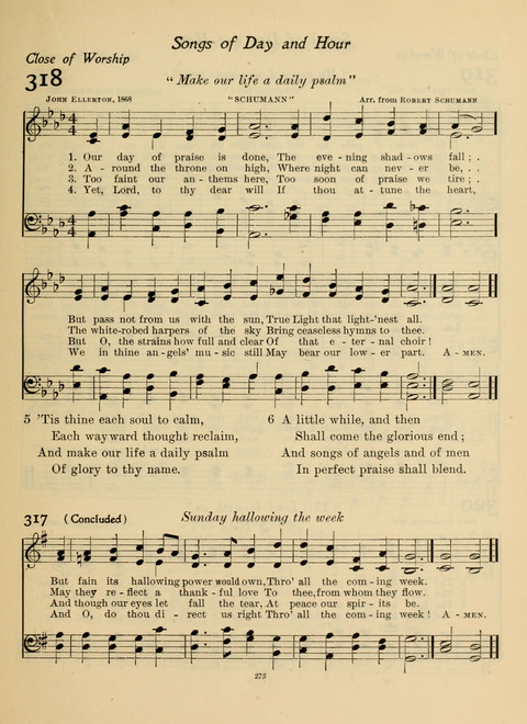 Pilgrim Songs (Number Two) page 275