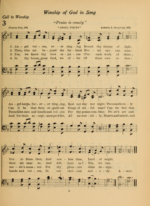 Pilgrim Songs (Number Two) page 3