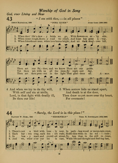 Pilgrim Songs (Number Two) page 38