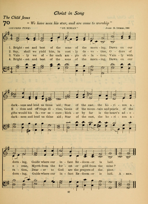 Pilgrim Songs (Number Two) page 65