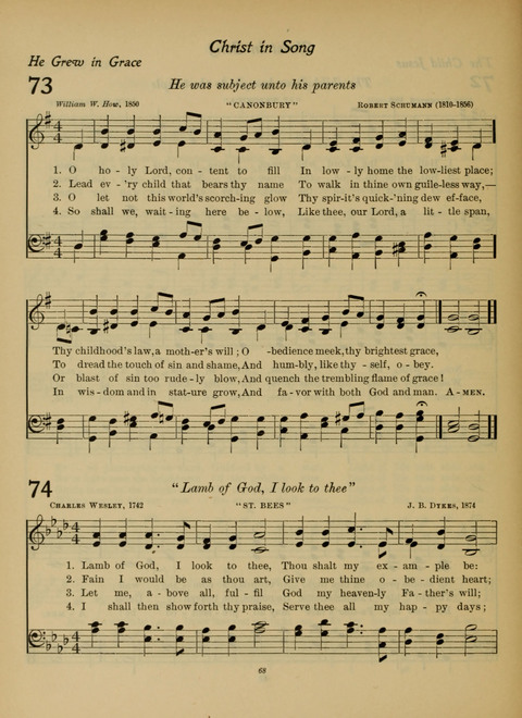 Pilgrim Songs (Number Two) page 68