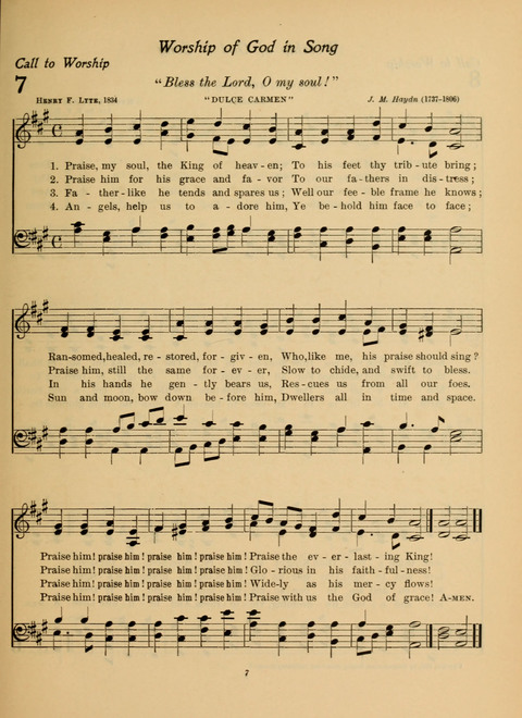 Pilgrim Songs (Number Two) page 7