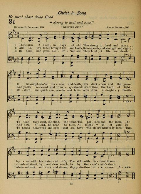 Pilgrim Songs (Number Two) page 74