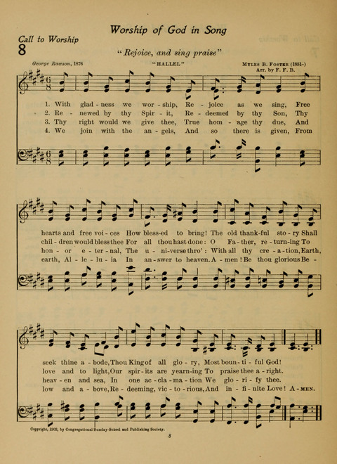 Pilgrim Songs (Number Two) page 8