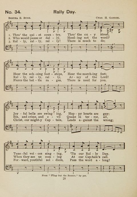 Primary Songs No. 3: for the primary department in the Sunday school, and for use in the home page 26