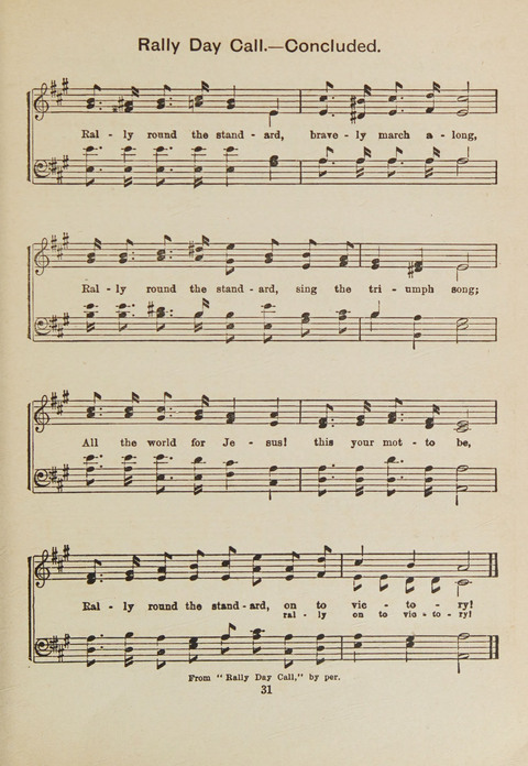 Primary Songs No. 3: for the primary department in the Sunday school, and for use in the home page 29