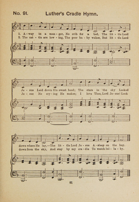 Primary Songs No. 3: for the primary department in the Sunday school, and for use in the home page 89