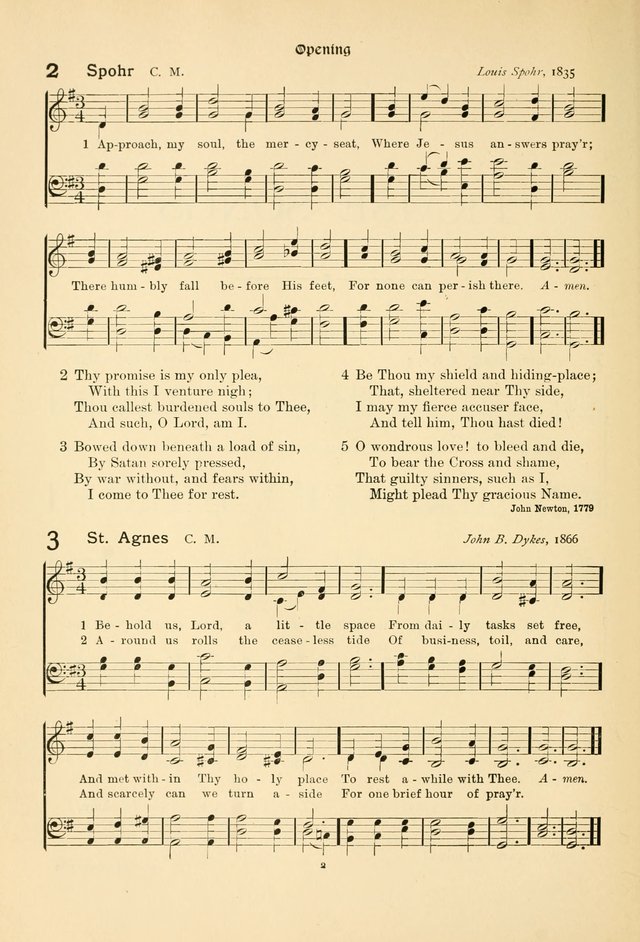 Praise Songs: a Collection of Hymns and Tunes page 15