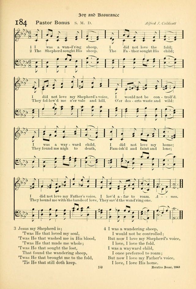 Praise Songs: a Collection of Hymns and Tunes page 166